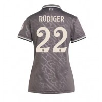 Real Madrid Antonio Rudiger #22 3rd trikot Frauen 2024-25 Kurzarm